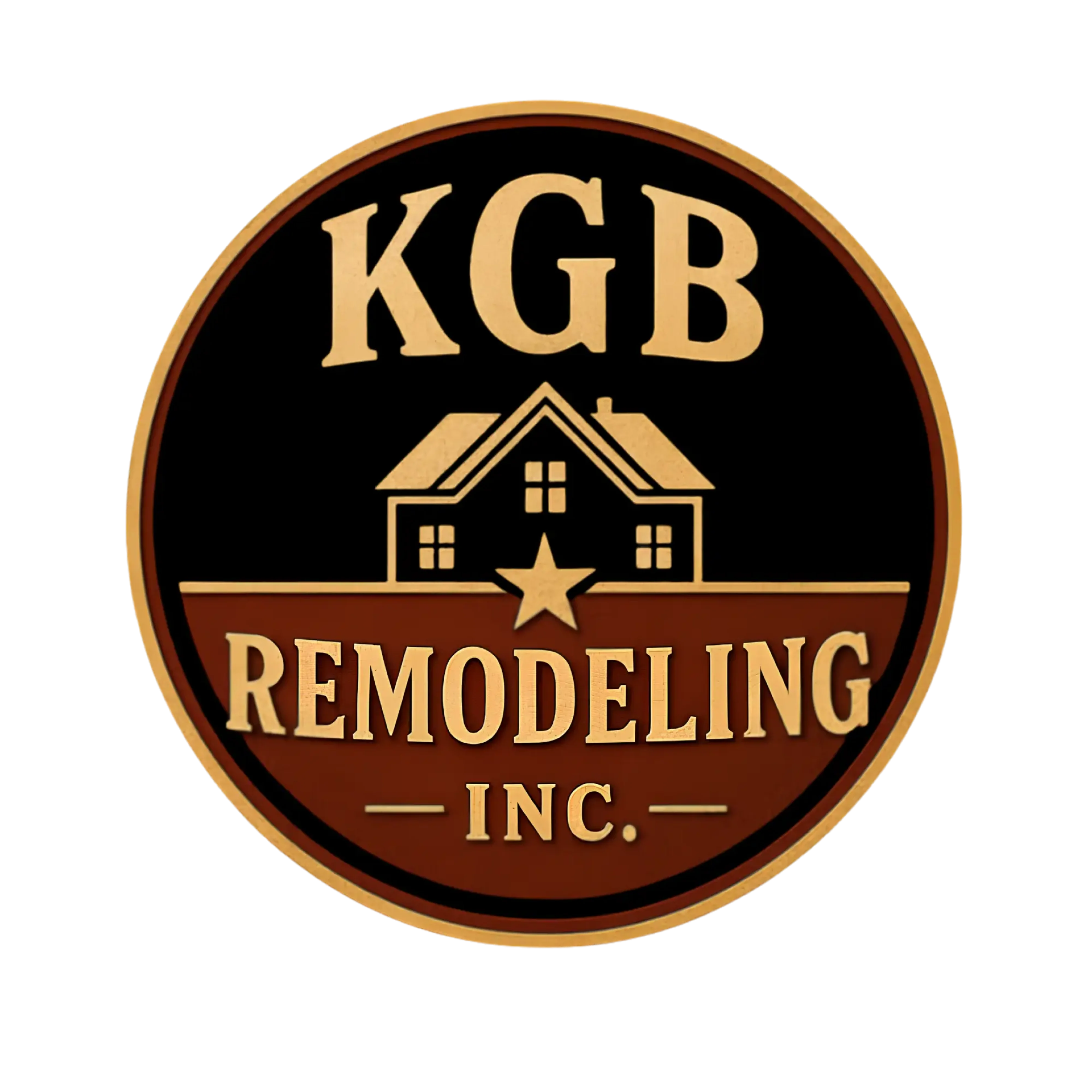 KGB LOGO CIRCLE BLACK